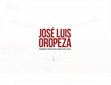 Tablet Screenshot of joseluisoropeza.com